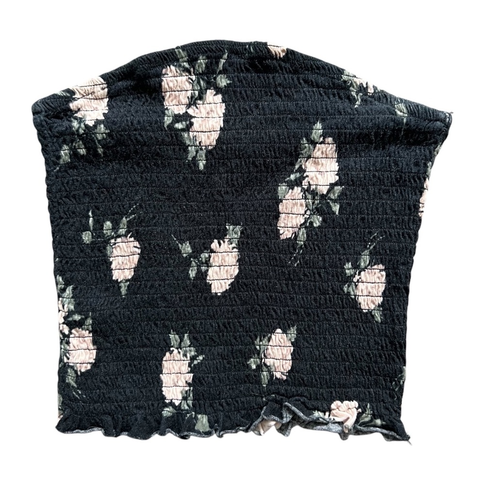 Garage Floral Smocked Tube Top | Small